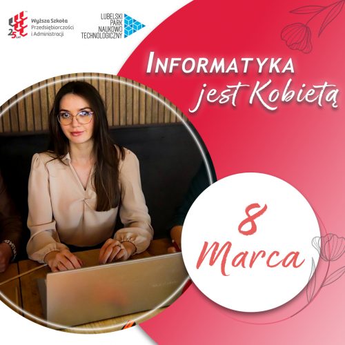 plakat informujący - Dzień Kobiet w WSPA