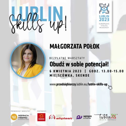 grafika informacyjna o warsztatach lublin skills up