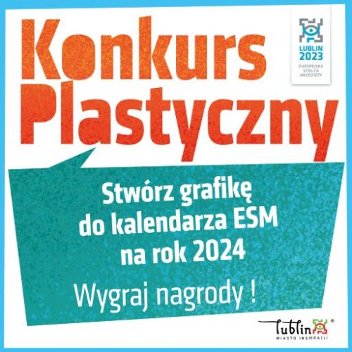 grafika informacyjna o konkursie plastycznym