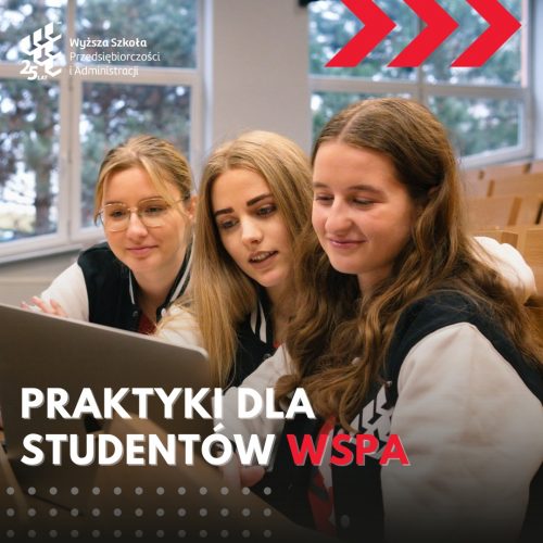 plakat - praktyki dla studentów