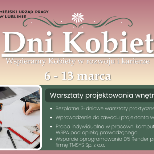 Warsztaty projektowania wnętrz w ramach programu Lublin Skills Up