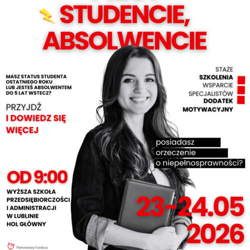Spotkanie Fundacji Heros dla studentów i absolwentów z orzeczeniem o niepełnosprawności