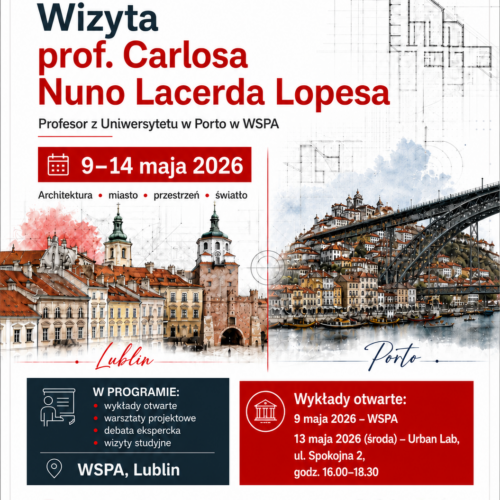 Wizyta prof. Carlosa Nuno Lacerdy Lopesa z Uniwersytetu w Porto w WSPA