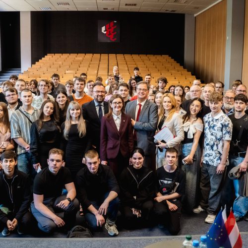 Spotkanie z Ambasadorem Republiki Austrii w WSPA