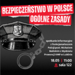 Spotkanie informacyjne z funkcjonariuszem Policji