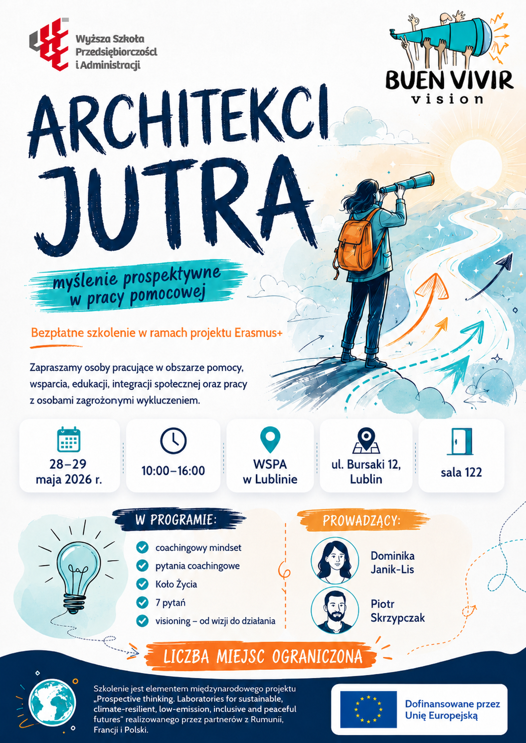 Architekci jutra – szkolenie o myśleniu prospektywnym w pracy pomocowej