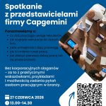 Spotkanie z przedstawicielami firmy Capgemini w WSPA