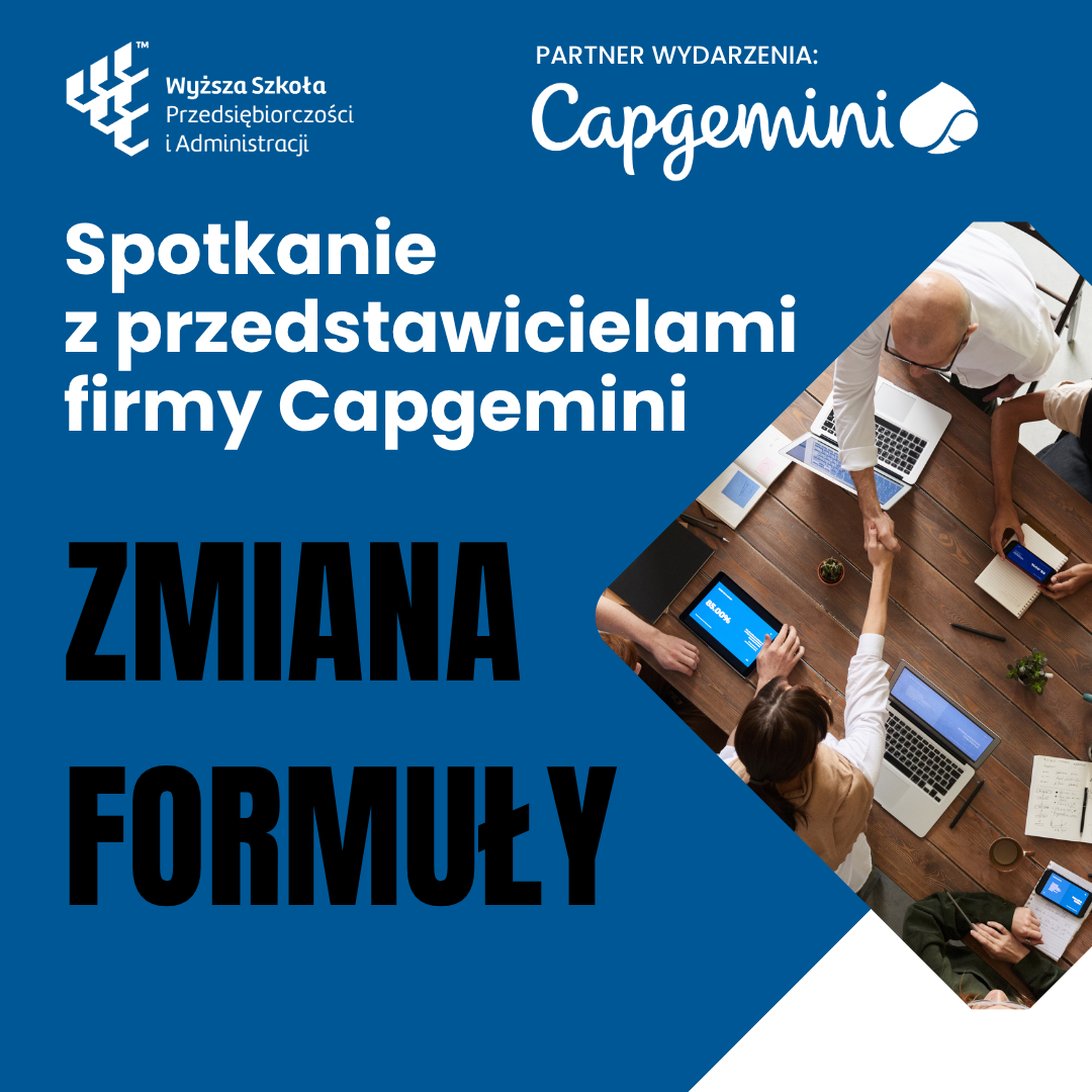 Spotkanie z Capgemini w nowej formule