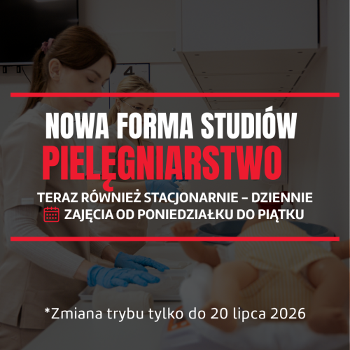 Pielęgniarstwo w WSPA również w formule stacjonarnej dziennej