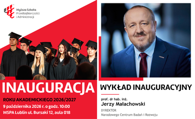 Inauguracja Roku Akademickiego 2026/2027 w WSPA