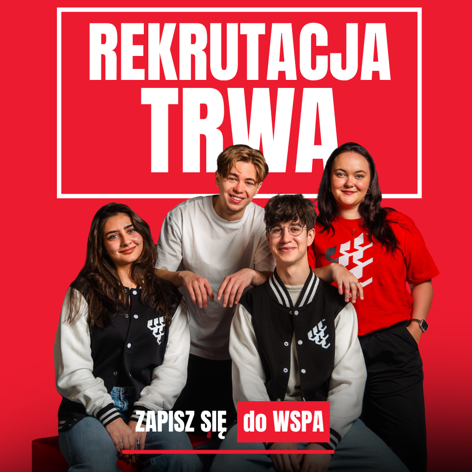 Rekrutacja 2026/2027 trwa. Wybierz studia wyższe lub podyplomowe w WSPA